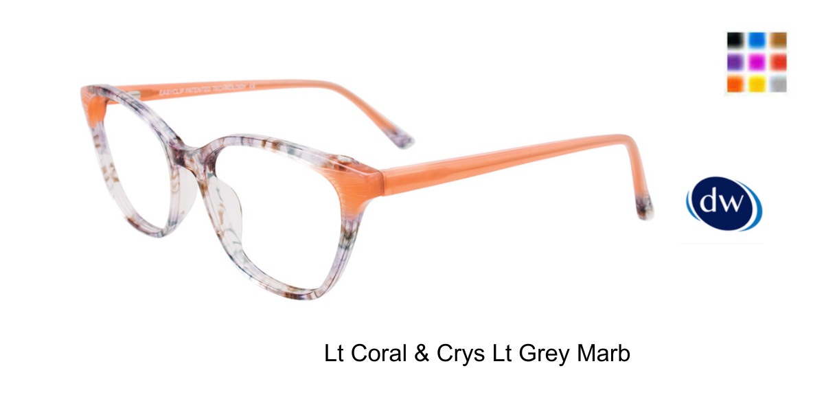 Lt Coral Crys Lt Grey Marb