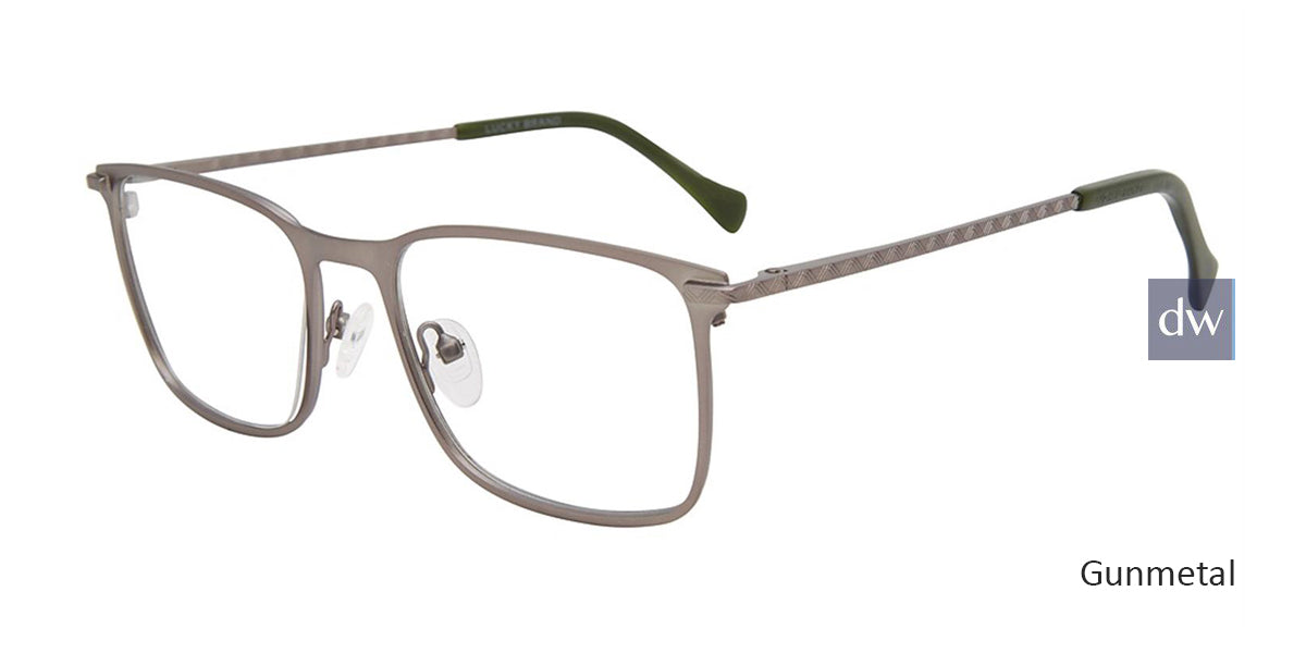 Gunmetal Lucky Brand VLBD317 Eyeglasses