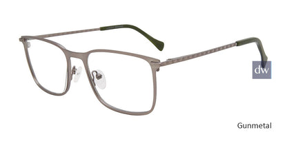 Gunmetal Lucky Brand VLBD317 Eyeglasses