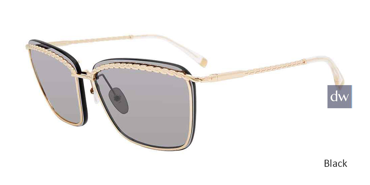 Black Escada SESB18 Eyeglasses