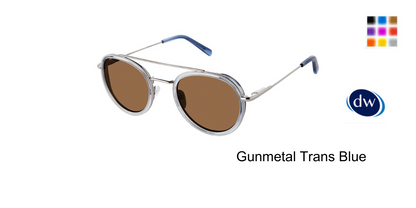 Gunmetal Trans Blue