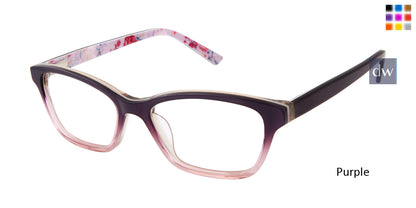 Purple Ted Baker B966 Eyeglasses - Teenager.