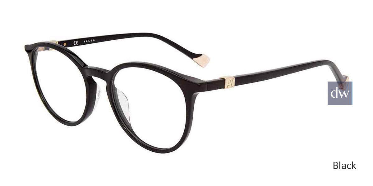 Black Yalea VYA022 Eyeglasses