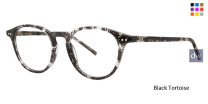 Black Tortoise Vera Wang V585 Eyeglasses.