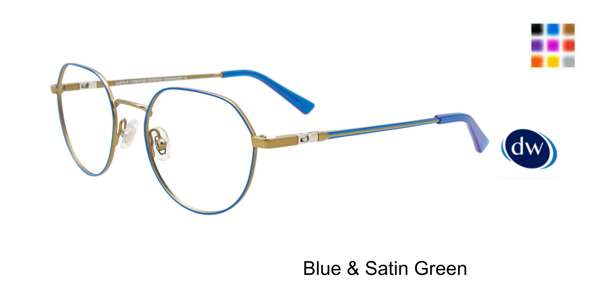 Blue Satin Green