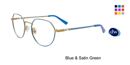 Blue Satin Green