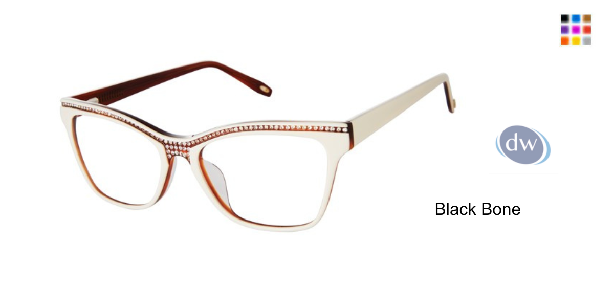 Bone Honey Tortoise                VICTOR GLEMAUD X TURA VGO024 Eyeglasses