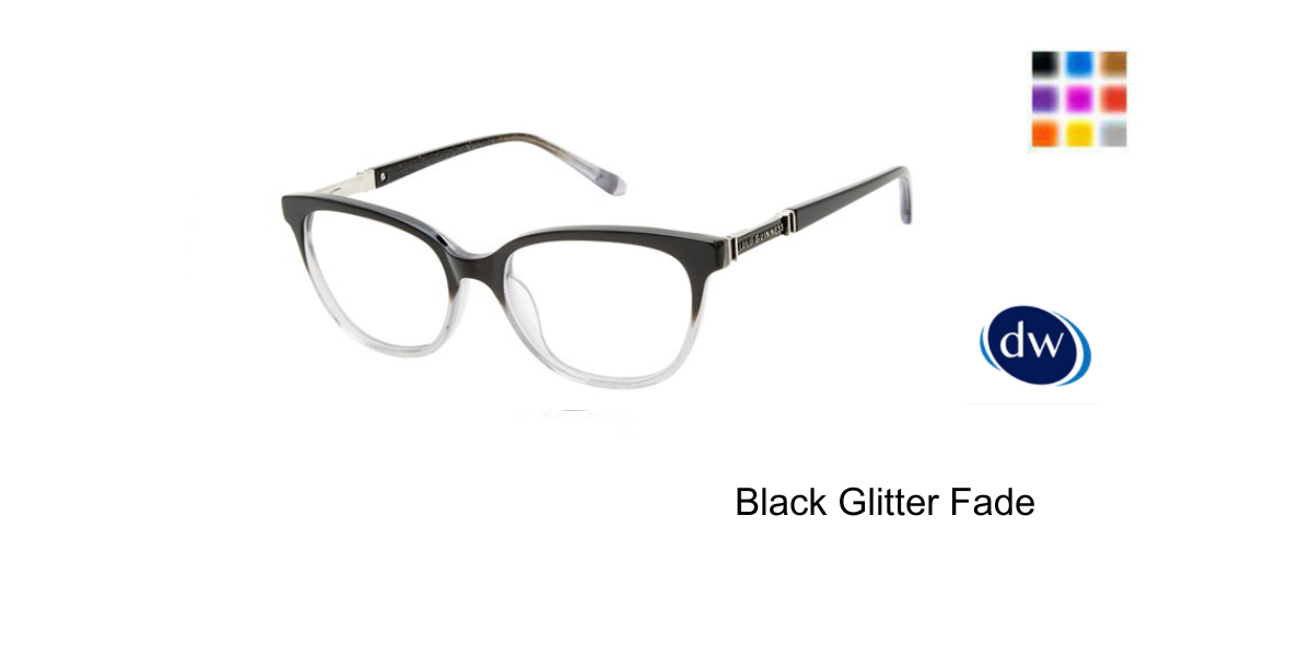 Black Glitter Fade