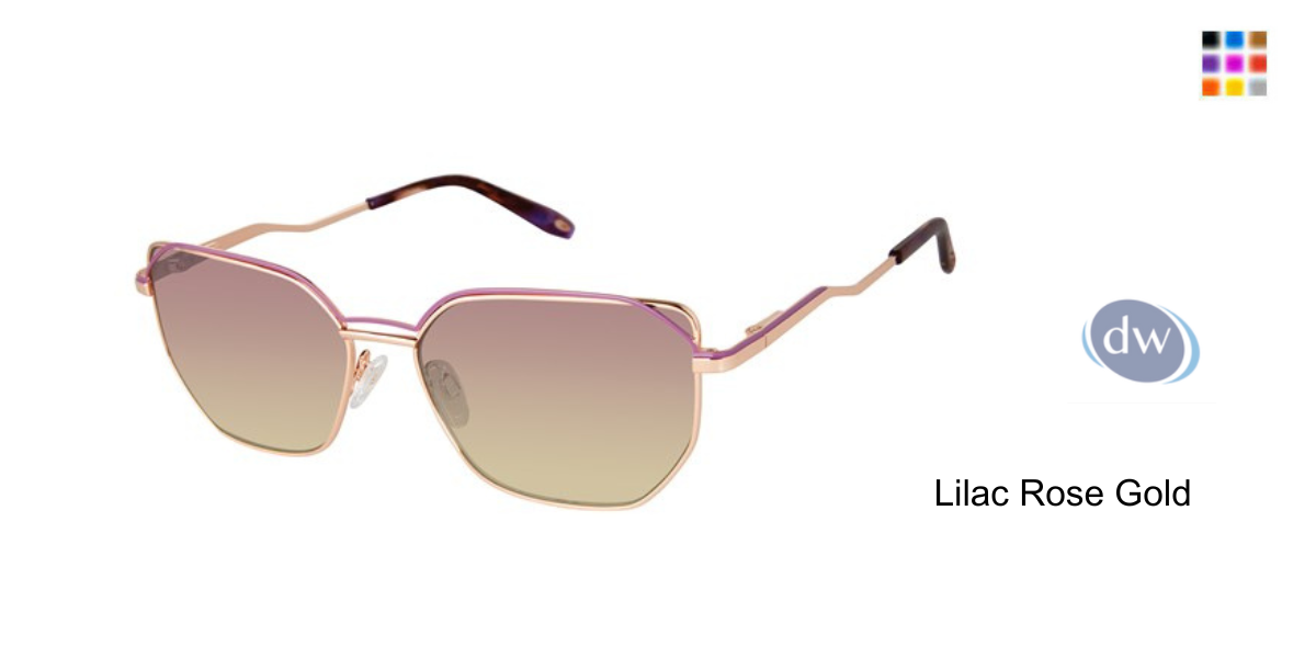 Lilac Rose Gold              VICTOR GLEMAUD X TURA VGS013 Sunglasses