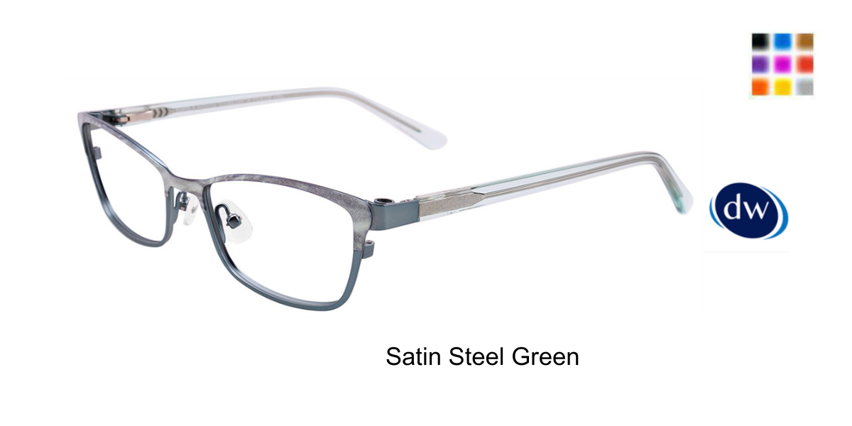 Satin Steel Green