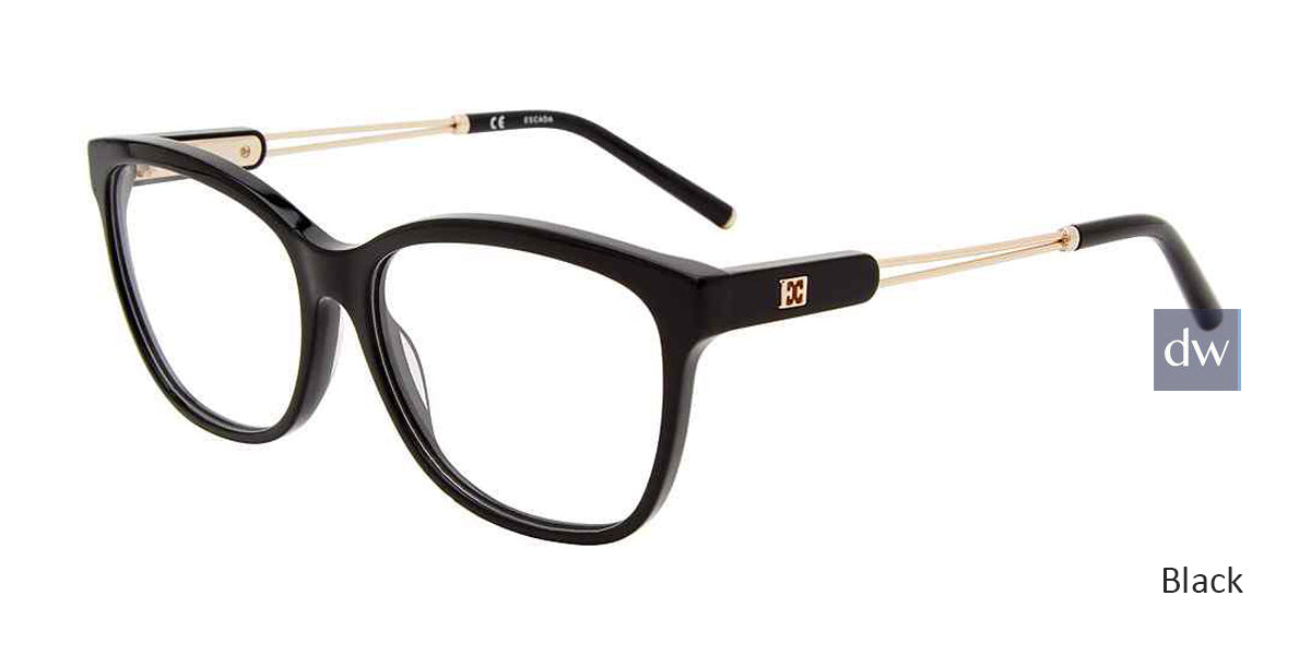 Black Escada VESD28 Eyeglasses