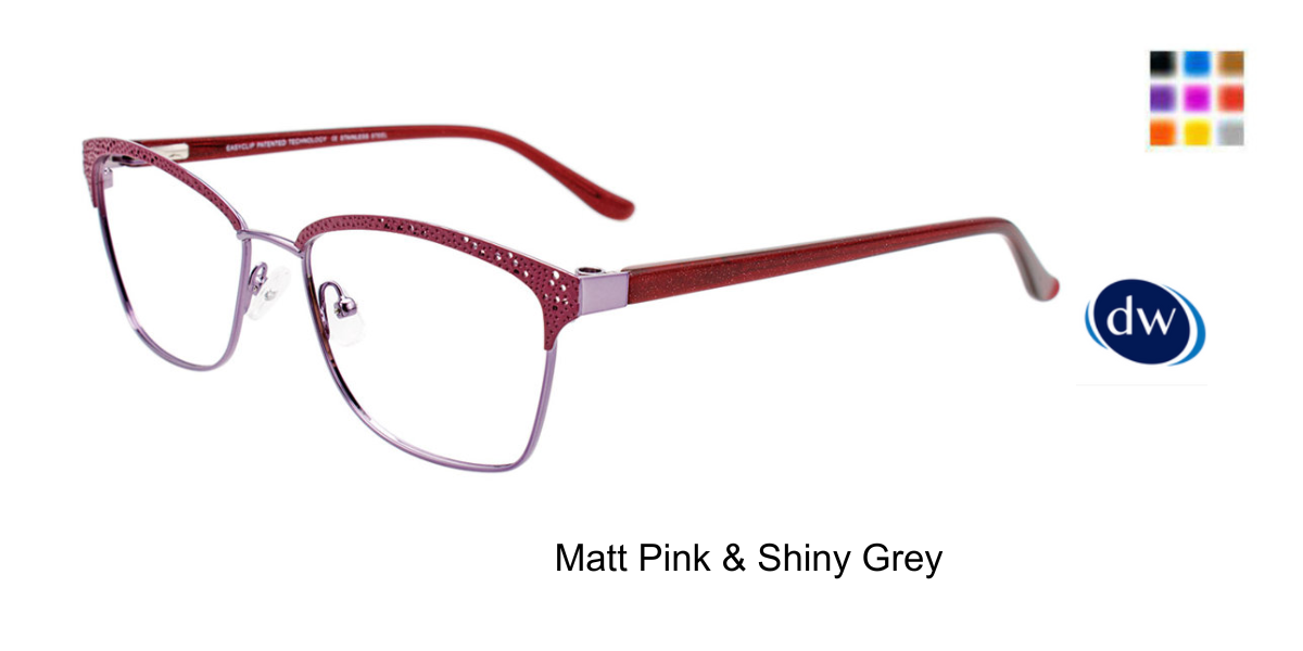Matt Pink Shiny Grey
