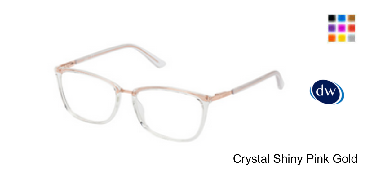 Crystal  Shiny Pink Gold