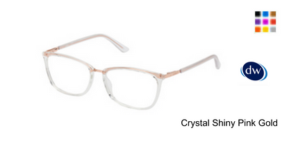 Crystal  Shiny Pink Gold
