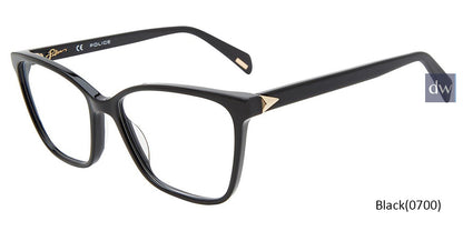 Black (0700) Police VPLD89M Eyeglasses.