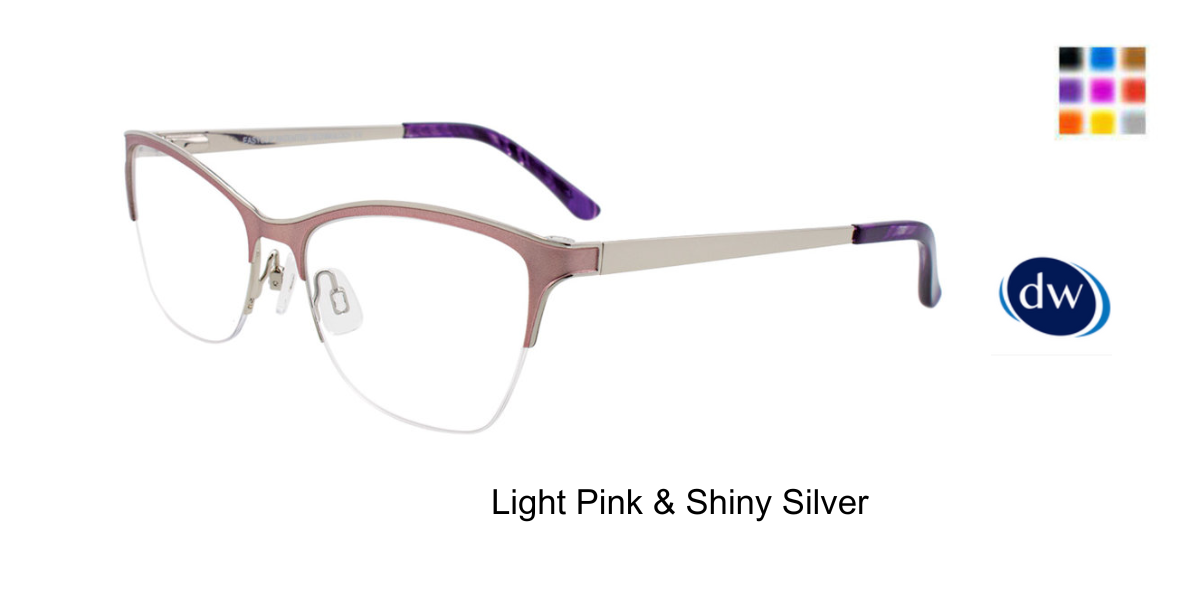 Light Pink Shiny Silver