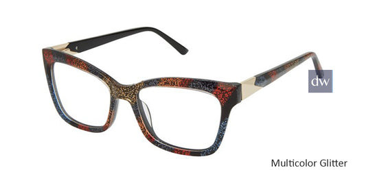 Multicolor Glitter L.A.M.B. LA083 Eyeglasses