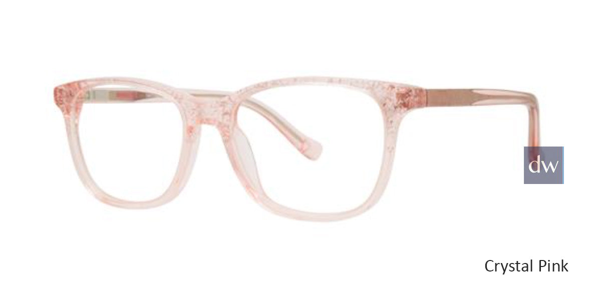 Crystal Pink Kensie Girls RX Twinkle Eyeglasses - Teenager