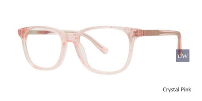 Crystal Pink Kensie Girls RX Twinkle Eyeglasses - Teenager