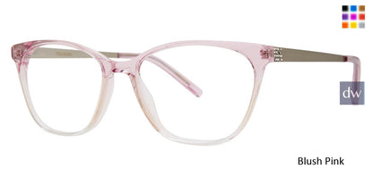 Blush Pink Vera Wang Melrose Eyeglasses.