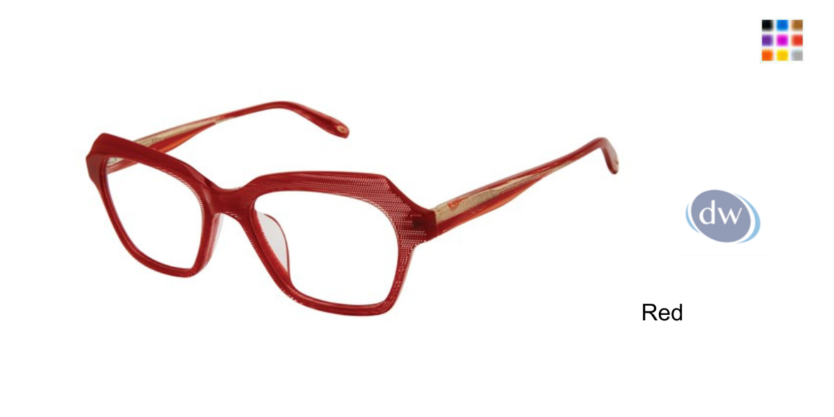 Red         GLEMAUD X TURA VGO018 Eyeglasses