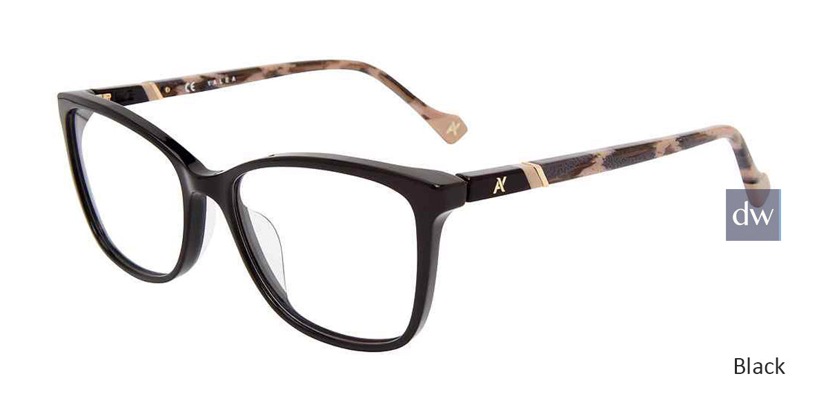 Black Yalea VYA008 Eyeglasses
