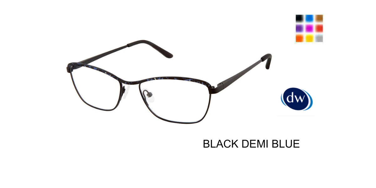 Black Demi Blue