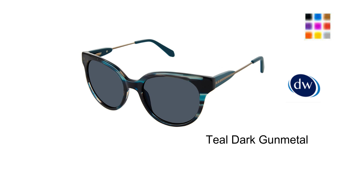 Teal Dark Gunmetal
