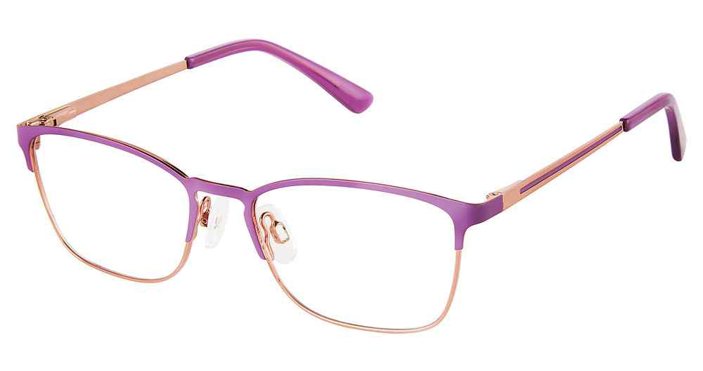MAUVE-ROSE-GOLD SUPERFLEX-KIDS SFK-273 Eyeglasses