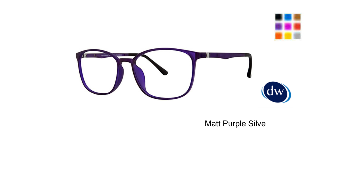 Matt Purple Silver