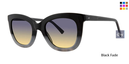 Black Fade Vera Wang V486 Sunglasses.