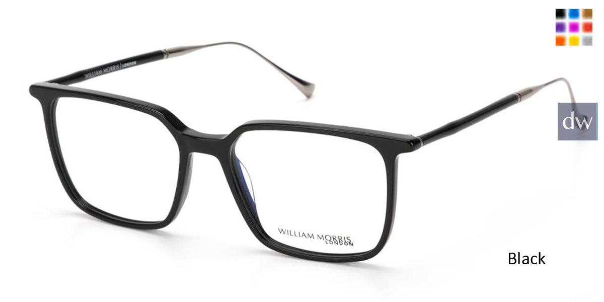 Black William Morris London WM50179 Eyeglasses.