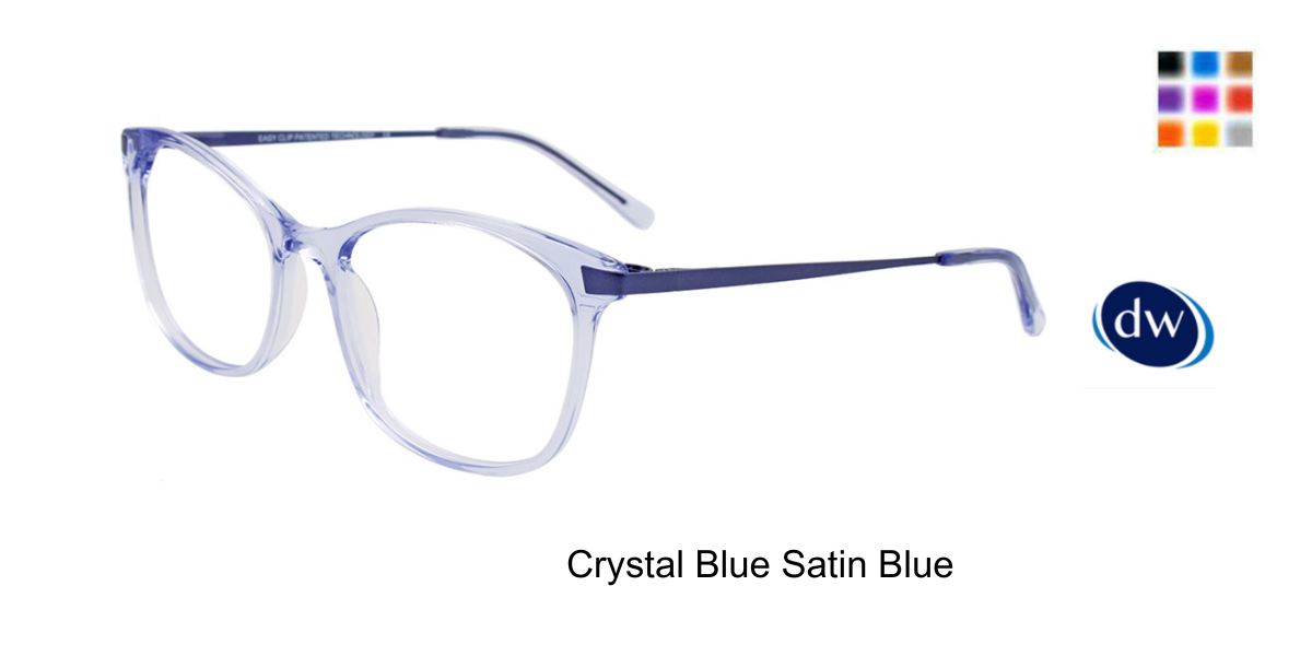 Crystal Blue Satin Blue