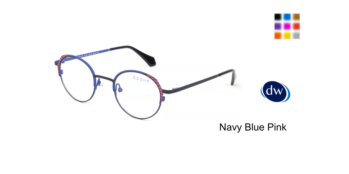 Navy Blue Pink