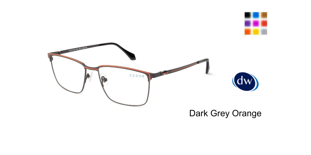 Dark Grey Orange
