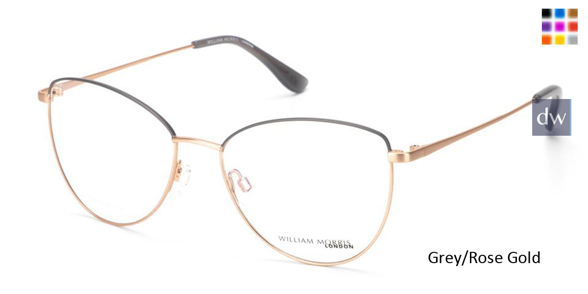 Grey/Rose Gold William Morris London WM50173 Eyeglasses.