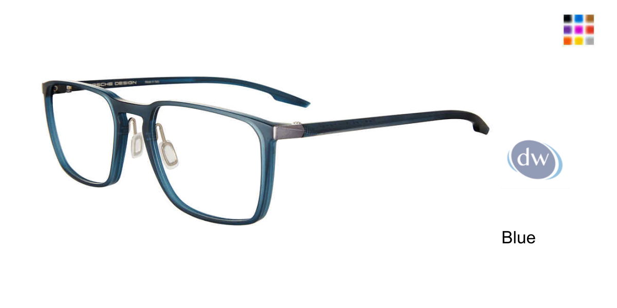 PORSCHE DESIGN P8732 Eyeglasses Blue