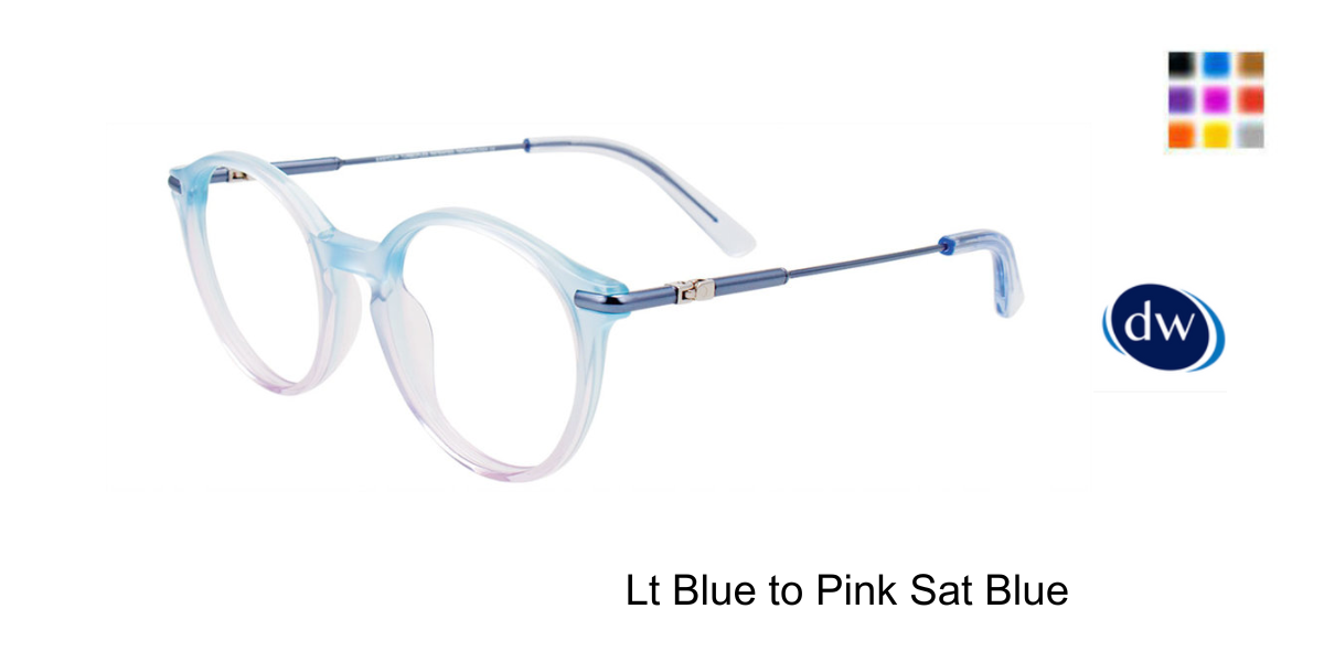 Lt Blue to Pink Sat Blue