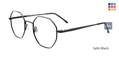 Satin Black Cargo C5054 Eyeglasses.