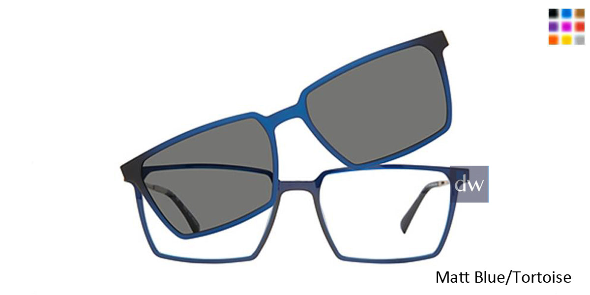 Matt Blue Tortoise