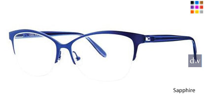 Sapphire Vera Wang Ryanne Eyeglasses.