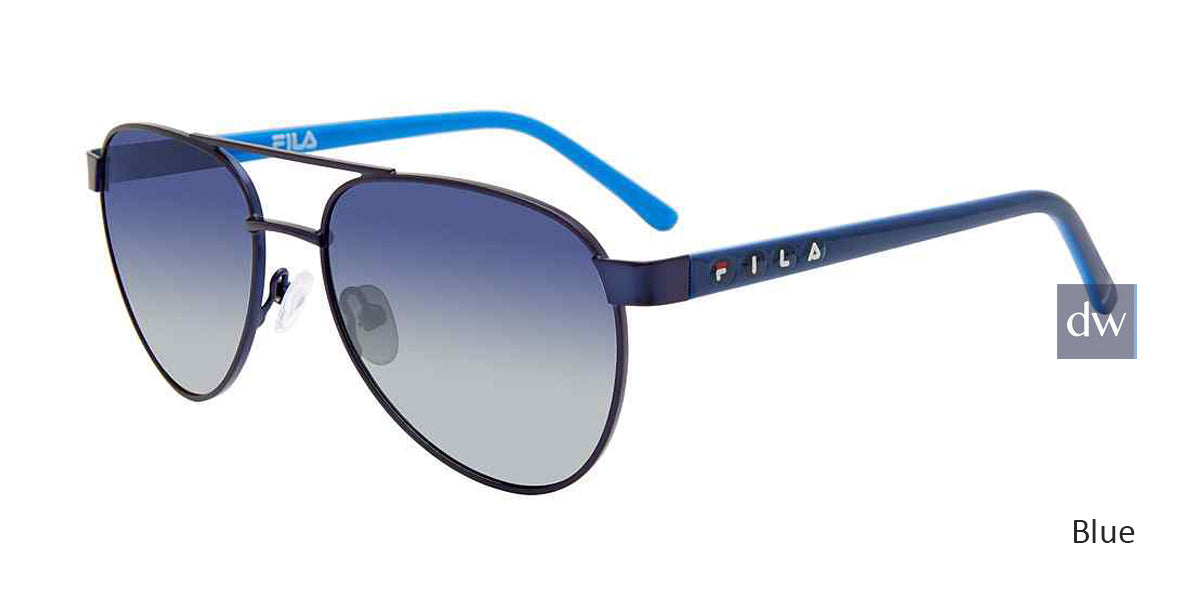 Blue Fila SFI157 Sunglasses