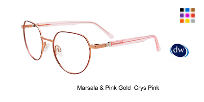 Marsala Pink Gold  Crys Pink
