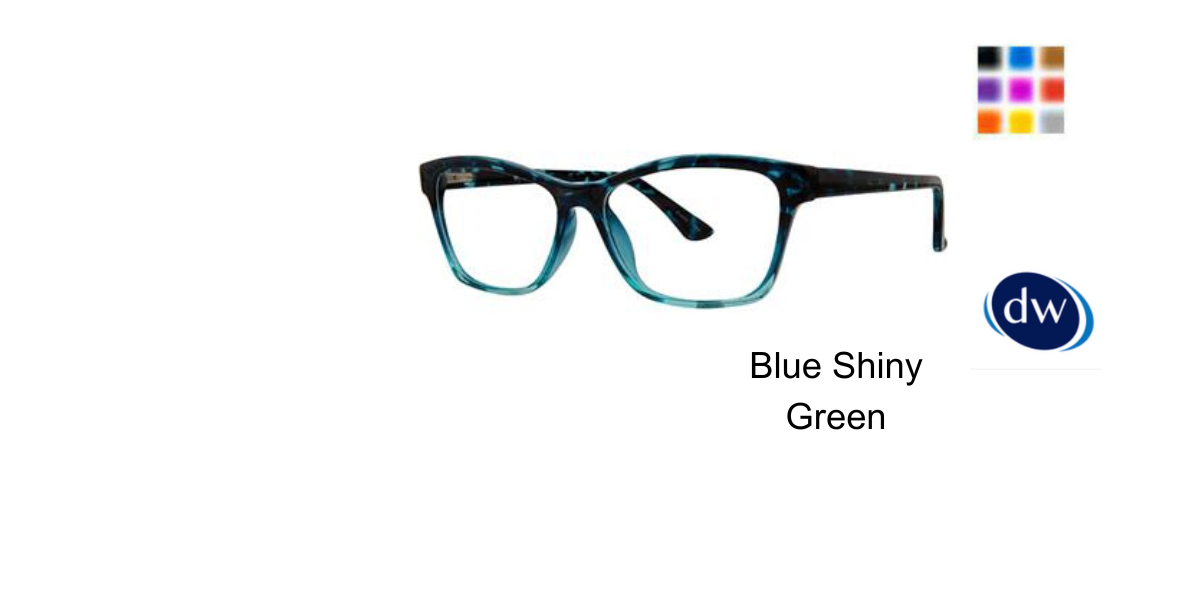 Blue Shiny Green
