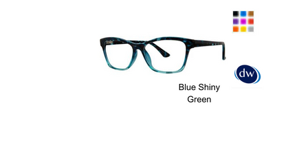 Blue Shiny Green
