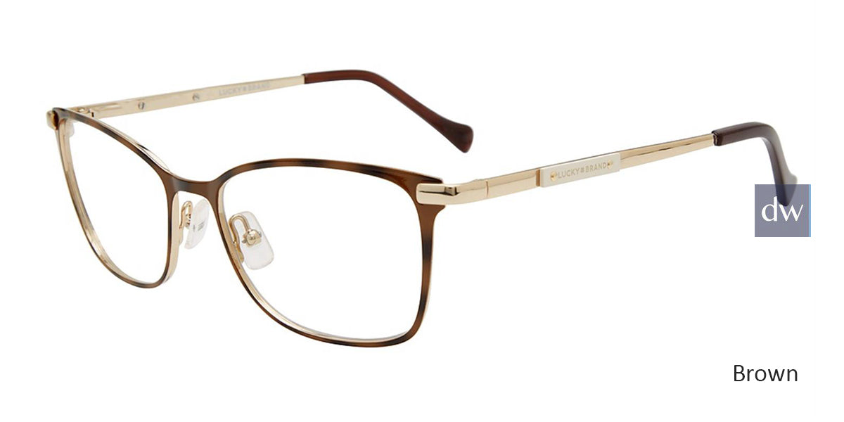 Brown Lucky Brand VLBD124 Eyeglasses