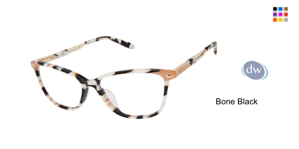 VICTOR GLEMAUD X TURA VGO003 Eyeglasses Bone Black