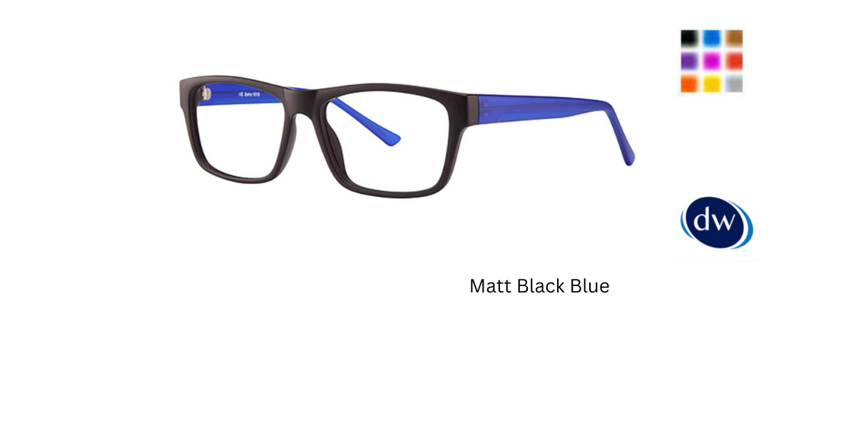 Matt Black Blue