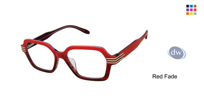 Red Fade          VICTOR GLEMAUD X TURA VGO012 Eyeglasses