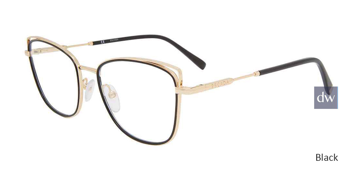 Black Escada VESC56 Eyeglasses